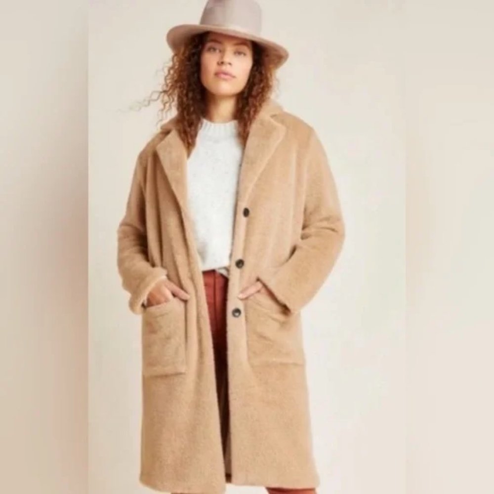 Anthropologie Sanctuary Fur Coat